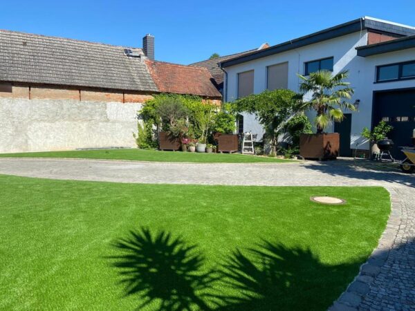 A-ware (3) Gebrauchter Kunstrasen für Garten und Terasse - A-Ware