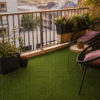 terasse-kunstrasen Gebrauchter Kunstrasen für Garten und Terasse - A-Ware